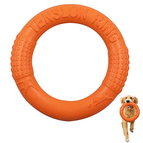 Limitoll Puppy Ring Spielzeug zum Zahnen,Floating Dog Disc Spielzeug | Flying Disc Interaktives Spielgerät für kleine, mittelgroße Hunde von Limitoll