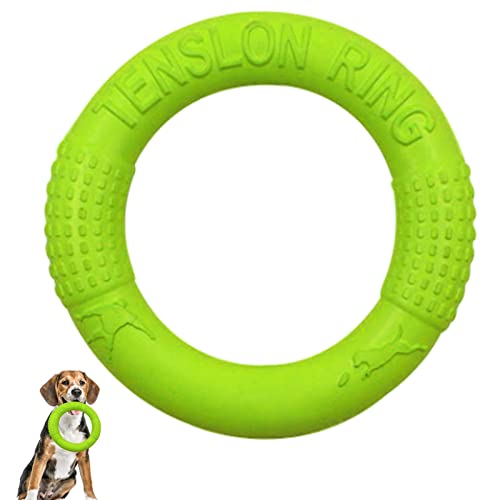 Limitoll Puppy Ring Spielzeug zum Zahnen - Robustes, langlebiges Naturkautschuk-Welpen-Kauspielzeug | Flying Disc Interaktives Spielgerät für kleine, mittelgroße Hunde von Limitoll