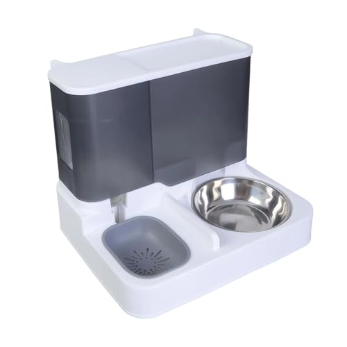 Limtula Futtermittelfutter Mit Großer Kapazität Mit Wasserspender Und Lebensmittelschale Kleine Hundebereich Automatische Futtermittel Für Die Tägliche Bewässerung des Wasserspenders Wasserspender von Limtula