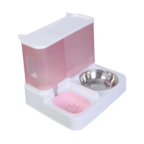 Limtula Futtermittelfutter Mit Großer Kapazität Mit Wasserspender Und Lebensmittelschale Kleine Hundebereich Automatische Futtermittel Für Die Tägliche Bewässerung des Wasserspenders Wasserspender von Limtula