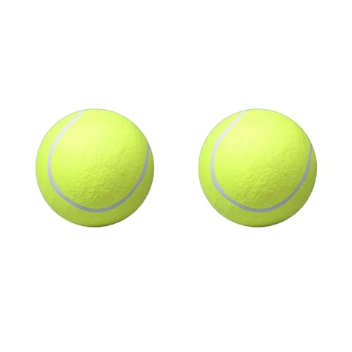 Limtula Großes Tennisspielzeug für Welpen, Hunde, Durchmesser 24,1 cm, für Haustier, Hund, Welpen, Indoor-Training, für Tennisspielen Limtula Großes Tennisspielzeug für Welpen, Hunde, Durchmesser 24,1 cm, für Haustier, Hund, Welpen, Indoor-Training, für Tennisspielen von Limtula