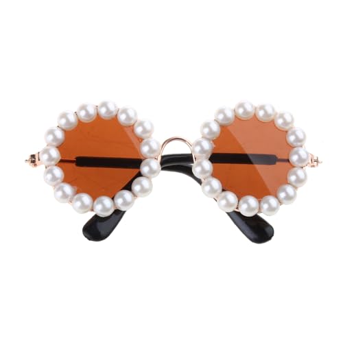 Limtula Hunde Sonnenbrille Für Kleine Hunderassen – UV Schutz Augenschutz Winddicht Beschlagfrei Haustier Brille Für Kleine Hunde Katzen Kätzchen Katzen Sonnenbrille UV Schutz Haustier Sonnenbrille von Limtula