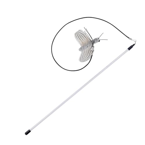 Limtula Outdoor Katzen Aktivität Spielzeug Teaser Zauberstab Für Katzen Jagd Intuitions Katzen Teaser Für Die Stimulierung Der Jagdintuitionen von Limtula