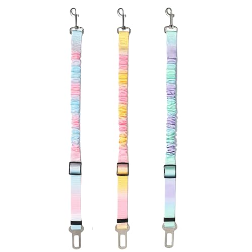 Limtula Pack Auto Haustier Auto Reisegurt Gummizüge Nylons Fahrzeug Sicherheitsgurt Haustier Hund Sicherheitsgurt Für Kleine Hunde Haustier Auto Versorgung von Limtula