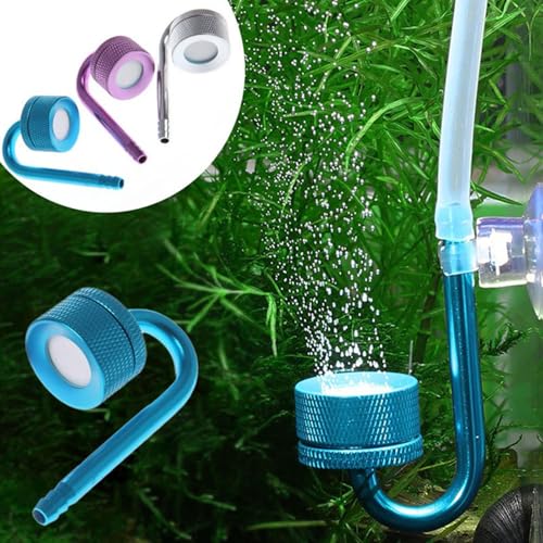 Limtula Professioneller CO2-Dissolver, löslicher Diffusor für Aquarien, mit Anti-Verstopfungsdüse und ergonomischer Dichtungstechnologie, Aquarium-Zubehör für Aquarien von Limtula