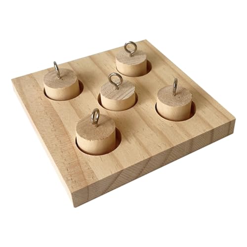 Limtula Vogel-Kauspielzeug für Papageien, Käfigspielzeug, Naturholz, Molarenblöcke, Spielzeug für Wellensittiche, Papageien, kleine Größe, Vögel für Käfig von Limtula