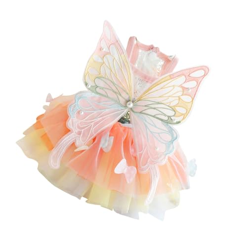 Mädchen-Hundekleid, Hochzeitskostüm, Bekleidung, Geburtstagskleid, Welpen, Strandkleid, Schmetterling, Urlaub, Party, Kostüme, Hunderock, weiblich Mädchen-Hundekleid, Hochzeitskostüm, Bekleidung, Geburtstagskleid, Welpen, Strandkleid, Schmetterling, Urlaub, Party, Kostüme, Hunderock, weiblich von Limtula