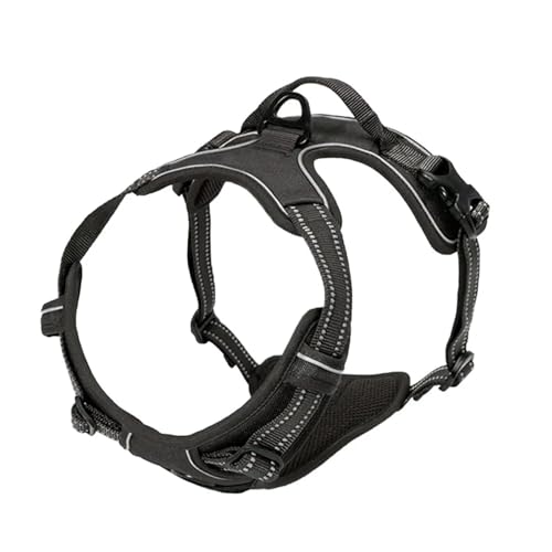 KANGYEBAIHUODIAN Haustier-Hundegeschirr, reflektierend, verstellbar, atmungsaktiv, Weste, Brustgurt, passend for kleine, mittelgroße und große Hunde, Katzen, Welpen, Halsband, Hundezubehör (Color : B KANGYEBAIHUODIAN Haustier-Hundegeschirr, reflektierend, verstellbar, atmungsaktiv, Weste, Brustgurt, passend for kleine, mittelgroße und große Hunde, Katzen, Welpen, Halsband, Hundezubehör (Color : B von LinCys