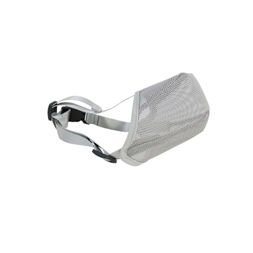 KANGYEBAIHUODIAN Haustier-Hundemaulkörbe, verstellbar, atmungsaktiv, Hunde-Mundschutz, Anti-Bell-Biss-Netz, Hunde-Mund-Maulkorb-Maske, passend for Hunde mit langem Mund, Doggy-Nutzung (Color : Light von LinCys
