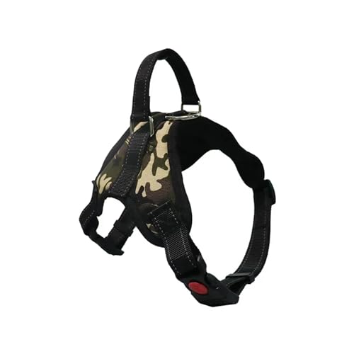 KANGYEBAIHUODIAN Hundegeschirr, langlebig, reflektierend, verstellbar, passend for Hunde, Haustier-Gehgeschirr, passend for kleine, mittelgroße und große Haustiere, Zubehör (Color : Army Green Camo, KANGYEBAIHUODIAN Hundegeschirr, langlebig, reflektierend, verstellbar, passend for Hunde, Haustier-Gehgeschirr, passend for kleine, mittelgroße und große Haustiere, Zubehör (Color : Army Green Camo, von LinCys