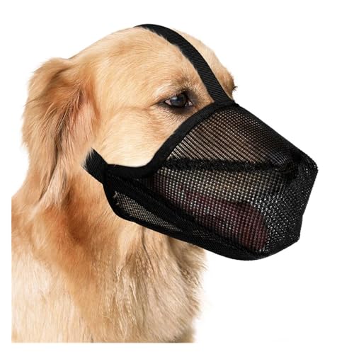KANGYEBAIHUODIAN Passend for einen weichen, atmungsaktiven Maulkorb, der Ihrem Hund ein Lächeln ins Gesicht zaubert. Schnauze. Nicht aggressives Netz. Wasserdurchlässiges, mit Baumwolle gefüttertes Sc KANGYEBAIHUODIAN Passend for einen weichen, atmungsaktiven Maulkorb, der Ihrem Hund ein Lächeln ins Gesicht zaubert. Schnauze. Nicht aggressives Netz. Wasserdurchlässiges, mit Baumwolle gefüttertes Sc von LinCys