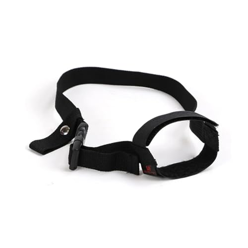 KANGYEBAIHUODIAN Passend for verstellbare Hundemaulkorb, weiches Nylon, Anti-Bell-Einstellgurte, Maske, kleine Hunde, Anti-Biss, atmungsaktiv, stoppt Bellen, Mundschutz (Color : Black, Size : L) von LinCys