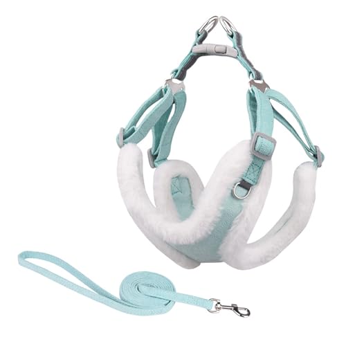 KANGYEBAIHUODIAN Passend for verstellbares Hundegeschirr, kein Ziehen, warme Winter-Welpen, gepolsterte Geschirre, Weste, Leine, französische Bulldogge, Chihuahua, York, Haustierzubehör (Color : Ligh KANGYEBAIHUODIAN Passend for verstellbares Hundegeschirr, kein Ziehen, warme Winter-Welpen, gepolsterte Geschirre, Weste, Leine, französische Bulldogge, Chihuahua, York, Haustierzubehör (Color : Ligh von LinCys