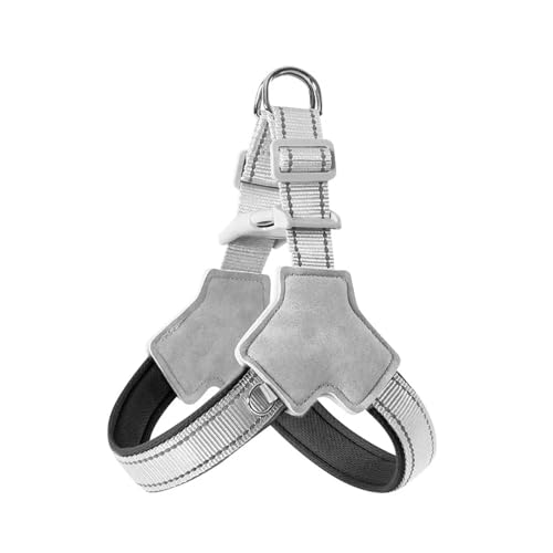 KANGYEBAIHUODIAN Reflektierendes Haustier-Hundegeschirr im Sattel-Stil, atmungsaktiver Hunde-Brustgurt, passend for kleine mittelgroße Hunde, Welpengeschirre, Halsband for französische Bulldogge (Col KANGYEBAIHUODIAN Reflektierendes Haustier-Hundegeschirr im Sattel-Stil, atmungsaktiver Hunde-Brustgurt, passend for kleine mittelgroße Hunde, Welpengeschirre, Halsband for französische Bulldogge (Col von LinCys