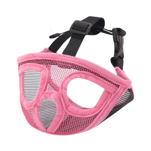 KANGYEBAIHUODIAN Verstellbare Maske for Haustiere, Kurze Schnauze, Maulkorb for Hunde, atmungsaktives Netz, flaches Maulkorb, passend for Hundezubehör der französischen Bulldogge Shih Tzu und Mops (C KANGYEBAIHUODIAN Verstellbare Maske for Haustiere, Kurze Schnauze, Maulkorb for Hunde, atmungsaktives Netz, flaches Maulkorb, passend for Hundezubehör der französischen Bulldogge Shih Tzu und Mops (C von LinCys