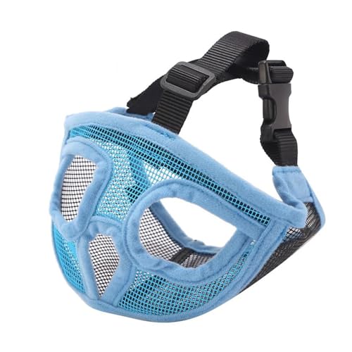 KANGYEBAIHUODIAN Verstellbare Maske for Haustiere, Kurze Schnauze, Maulkorb for Hunde, atmungsaktives Netz, flaches Maulkorb, passend for Hundezubehör der französischen Bulldogge Shih Tzu und Mops (C KANGYEBAIHUODIAN Verstellbare Maske for Haustiere, Kurze Schnauze, Maulkorb for Hunde, atmungsaktives Netz, flaches Maulkorb, passend for Hundezubehör der französischen Bulldogge Shih Tzu und Mops (C von LinCys
