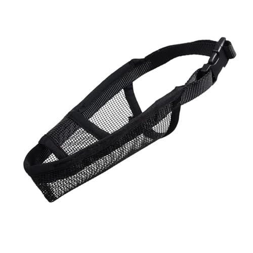 KANGYEBAIHUODIAN XXS-XL Hundemaulkorb, Anti-Bell-Hundemundmaske, Verstellbarer Haustiermaulkorb, passend for kleine und große Hunde, atmungsaktives Mesh-Haustiermund, Heimtierbedarf (Color : Black, KANGYEBAIHUODIAN XXS-XL Hundemaulkorb, Anti-Bell-Hundemundmaske, Verstellbarer Haustiermaulkorb, passend for kleine und große Hunde, atmungsaktives Mesh-Haustiermund, Heimtierbedarf (Color : Black, von LinCys