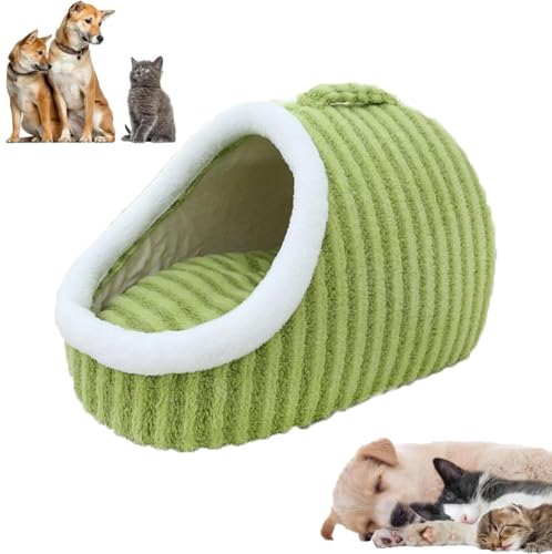 Cozy Hideaway Pet Bed, Non-Slip Washable Soft Pet Slipper Cave Bed Sleeping Bag for Small Medium Pets, Indoor Pet Nest Bed with Removable Mattress Cozy Hideaway Pet Bed, Non-Slip Washable Soft Pet Slipper Cave Bed Sleeping Bag for Small Medium Pets, Indoor Pet Nest Bed with Removable Mattress von LinZong