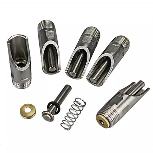 LinaLife 5pcs Automatische Schweine Edelstahl Nippel Trinker Feeder Wasser Kupfer Kappe Mund Nippel Trinker Feeder Waterer für Ferkel LinaLife 5pcs Automatische Schweine Edelstahl Nippel Trinker Feeder Wasser Kupfer Kappe Mund Nippel Trinker Feeder Waterer für Ferkel von LinaLife