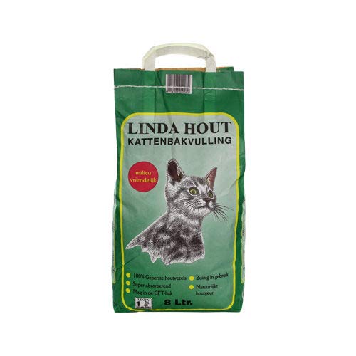 Linda Katzenstreu aus Holz - 8 l von Linda