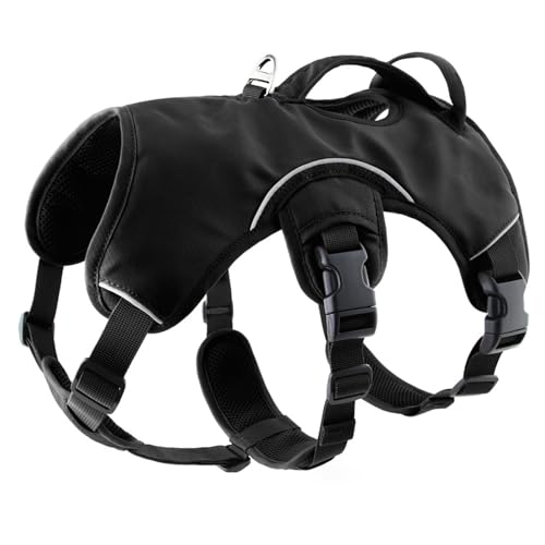 Verabschieden Sie Sich von der Strangulationsangst! Exklusive Stressabbau Weste Leine für Haustiere, schützen Seine Gesundheit und Glück!(Black,XS) von LingXianXing