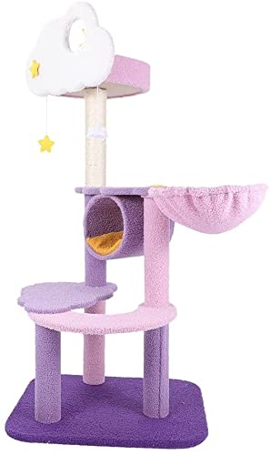 Linjolly Katzen Baumkatzen Kletterrahmen Katzen Kratzer Beitrag Baumkratzer Pole Möbel Gym House Haus von Linjolly