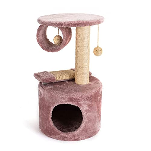 Linjolly Katzen Baumkratzer Tier Lustige Kratzer Post Kletterbaum Spielzeug Aktivität Schutz Möbel Haustierhaus von Linjolly