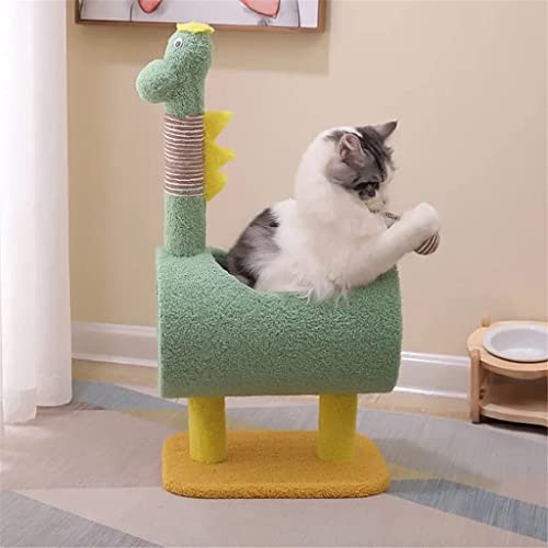 Linjolly Süße Katzen Scratcher Klettern Baum Haus Katzen Kletterrahmen Kratzer Beitrag for Katzen Tower Board Spielzeug Haustierprodukte Haustiere Möbel von Linjolly