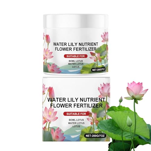 Dünger Von Wasserpflanzen 2 Stck Dünger Wasserlily Wasserpflanzendünger 200G, Seerosen-Nährstoffblütendünger, Lotuswachstum Pulver, Teichpflanzen von Linsition