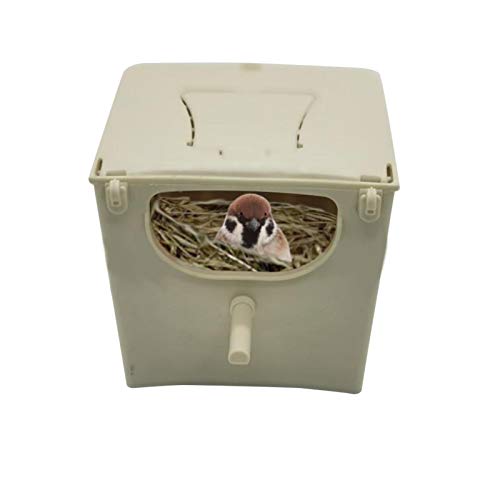 Vogelnistkasten Wildvogelhaus Vogel Nistkasten Sittich Hauszucht Paarungsbox Für Wellensittich Nymphensittich von Linsition