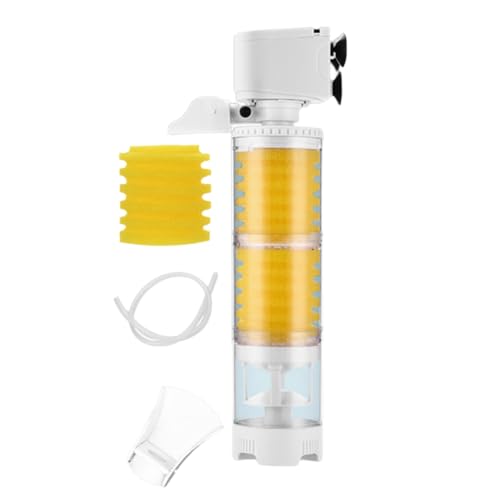 Lioggyet Filter für Aquarium, ultra-leise, eingebaute zirkulierende Wasserreinigung, Zubehör für Aquarienfilter Lioggyet Filter für Aquarium, ultra-leise, eingebaute zirkulierende Wasserreinigung, Zubehör für Aquarienfilter von Lioggyet
