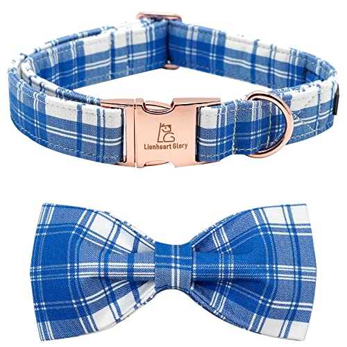 Lionheart Glory Hundehalsband, Hundehalsband für Jungen, Fliege, Blau, verstellbares Hundehalsband mit Fliege, niedliches Geschenk, Schleifen, Hundehalsband für X-Small Puppy Lionheart Glory Hundehalsband, Hundehalsband für Jungen, Fliege, Blau, verstellbares Hundehalsband mit Fliege, niedliches Geschenk, Schleifen, Hundehalsband für X-Small Puppy von Lionheart glory