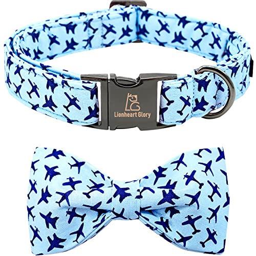 Lionheart glory Hundehalsband, blaues Hundeschleifenhalsband Junge Hundehalsbänder mit Schleife Verstellbares Schleifenhalsband für große Hunde Haustier Geschenk Lionheart glory Hundehalsband, blaues Hundeschleifenhalsband Junge Hundehalsbänder mit Schleife Verstellbares Schleifenhalsband für große Hunde Haustier Geschenk von Lionheart glory