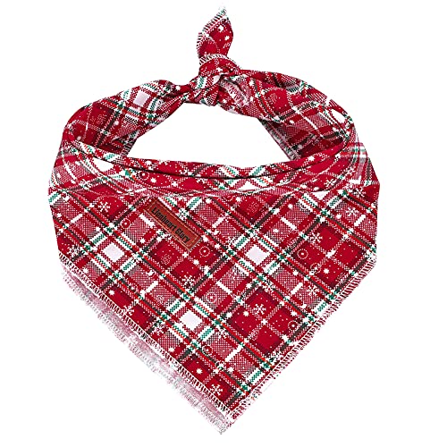 Lionheart glory Hundehalstuch 1 Päckchen waschbar weiche Baumwolle Weihnachten Lätzchen Schal, einstellbar Kerchief Quadratische Hund Halstücher für kleine Hunde Rot Halstücher Lionheart glory Hundehalstuch 1 Päckchen waschbar weiche Baumwolle Weihnachten Lätzchen Schal, einstellbar Kerchief Quadratische Hund Halstücher für kleine Hunde Rot Halstücher von Lionheart glory