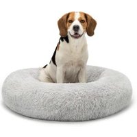 Lionto Donutbett hellgrau XXL von Lionto