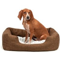 Lionto Hundebett mit Wendekissen meliert M von Lionto