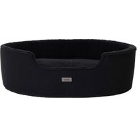 Lionto Hundebett mit Wendekissen schwarz M von Lionto