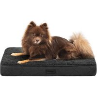 Lionto orthopädisches Hundebett, 60x40x8 cm, für Hunde & Katzen, schwarz von Lionto