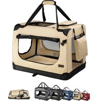 Lionto Hundetransportbox - faltbar - beige M von Lionto