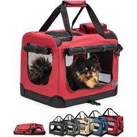 Lionto Hundetransportbox - faltbar - rot S Lionto Hundetransportbox - faltbar - rot S von Lionto