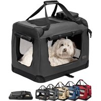 Lionto Hundetransportbox - faltbar - schwarz M Lionto Hundetransportbox - faltbar - schwarz M von Lionto