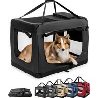 Lionto Hundetransportbox - faltbar - schwarz XXL Lionto Hundetransportbox - faltbar - schwarz XXL von Lionto