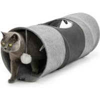 Lionto Katzentunnel Tunnel für Haustiere Spieltunnel mit Ball S von Lionto