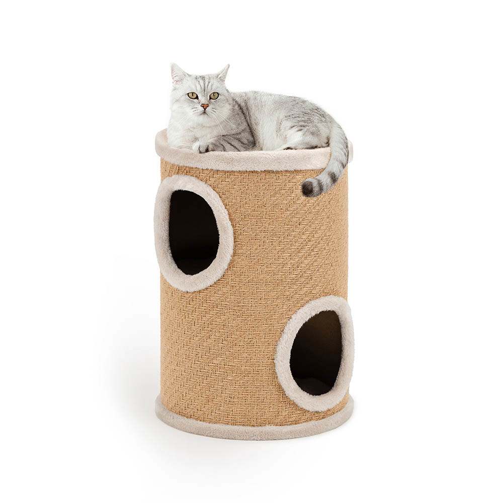 Lionto Kratztonne mit Jute, beige - H 50 x L 36 x B 36 cm Lionto Kratztonne mit Jute, beige - H 50 x L 36 x B 36 cm von Lionto
