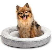 Lionto Rundes Hundebett grau S von Lionto