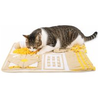 Lionto Schnüffelteppich für Katzen, 70x60 cm, gelb/braun Lionto Schnüffelteppich für Katzen, 70x60 cm, gelb/braun von Lionto