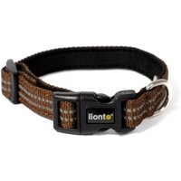 Lionto verstellbares Hundehalsband braun XS von Lionto