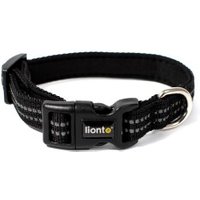Lionto verstellbares Hundehalsband schwarz XS von Lionto