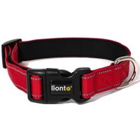Lionto verstellbares Hundehalsband rot S von Lionto