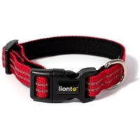 Lionto verstellbares Hundehalsband rot XS von Lionto